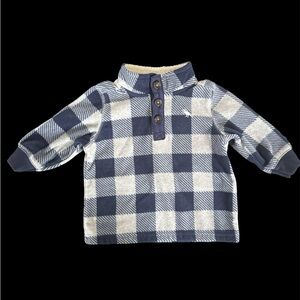 Carter NWOT 6 month plaid sweater